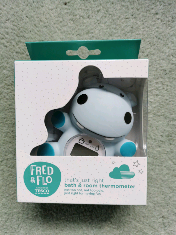 fred and flo bath and room thermometer